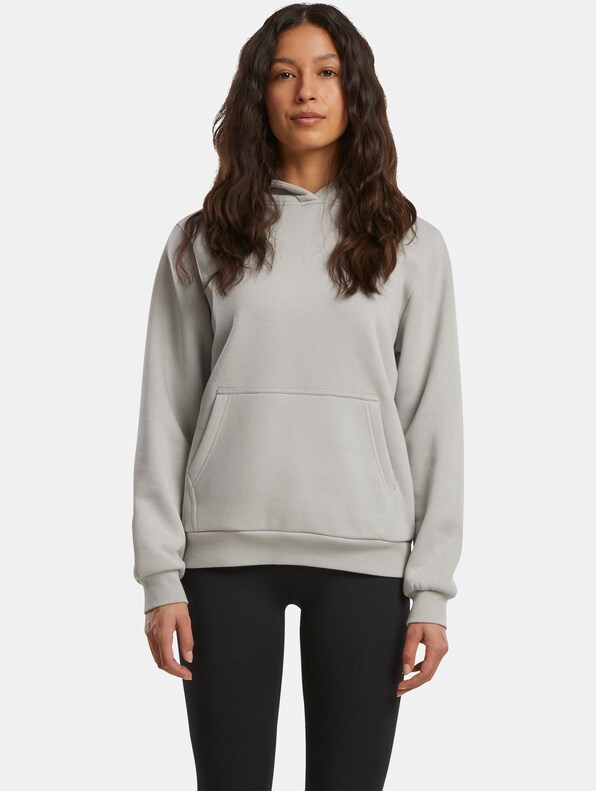 Build Your Brand Ladies Fluffy Hoody-2