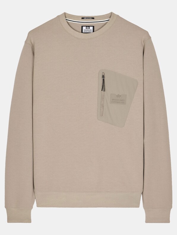 Weekend Offender SAN TELMO POLYAMIDE POCKET SWEAT-3
