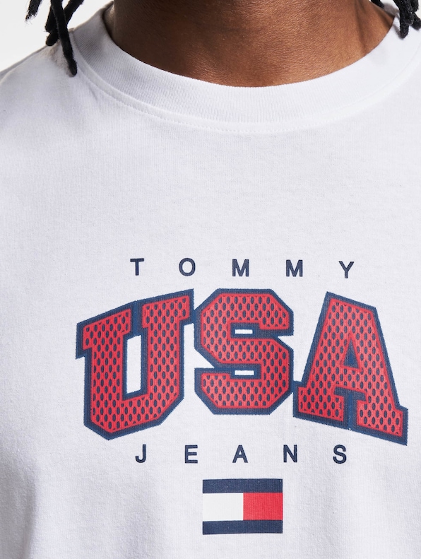 Tommy Jeans Clsc Modern Sport Usa T-Shirt-3