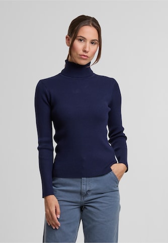 Rib turtleneck
