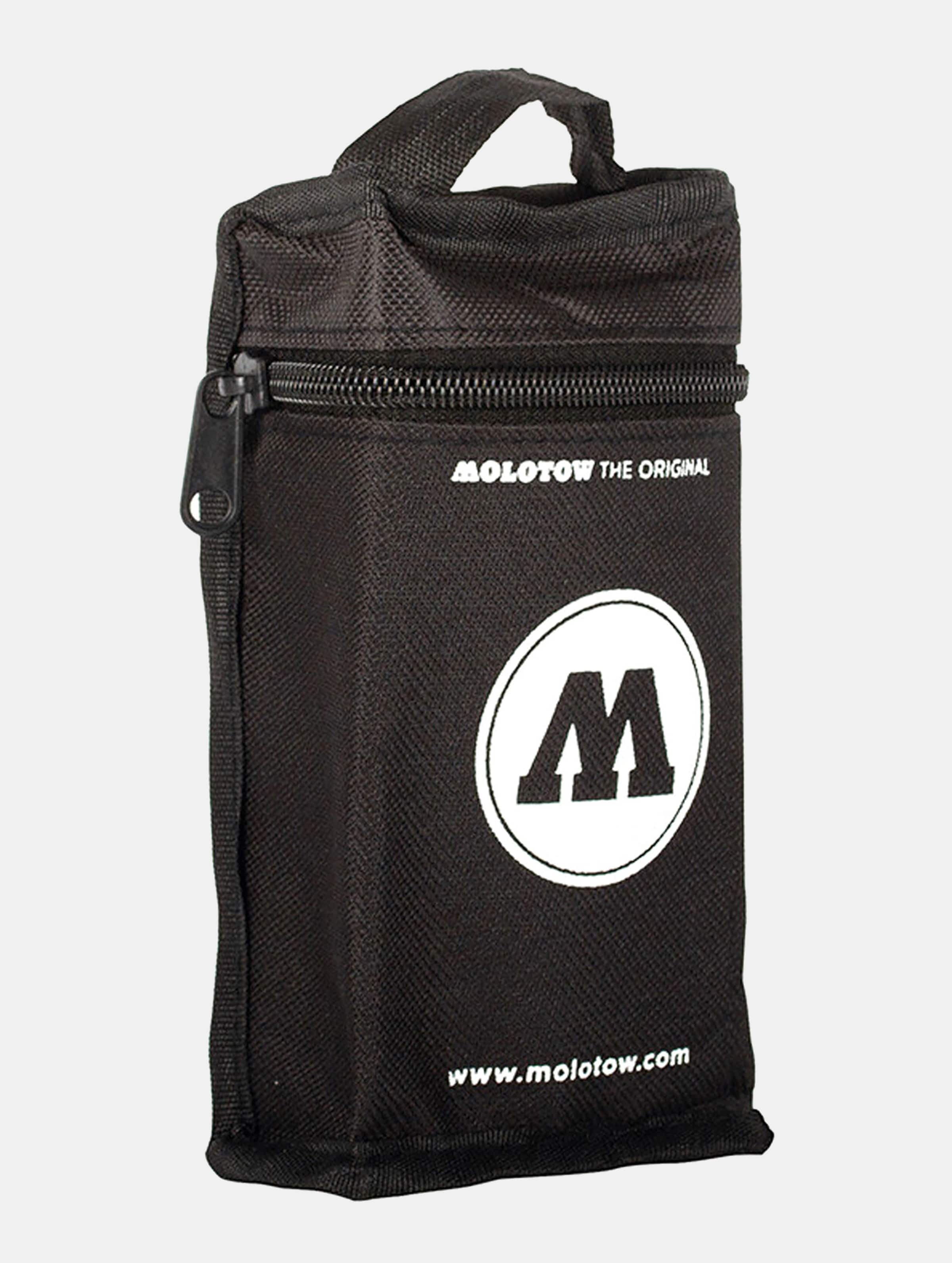 Molotow Portable Bag 12er Unisex op kleur zwart, Maat ONE_SIZE