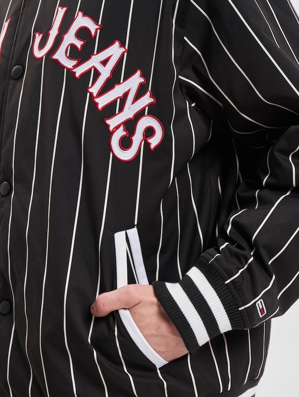 Tommy Jeans Rlx Pinstripe Bomberjacke-3
