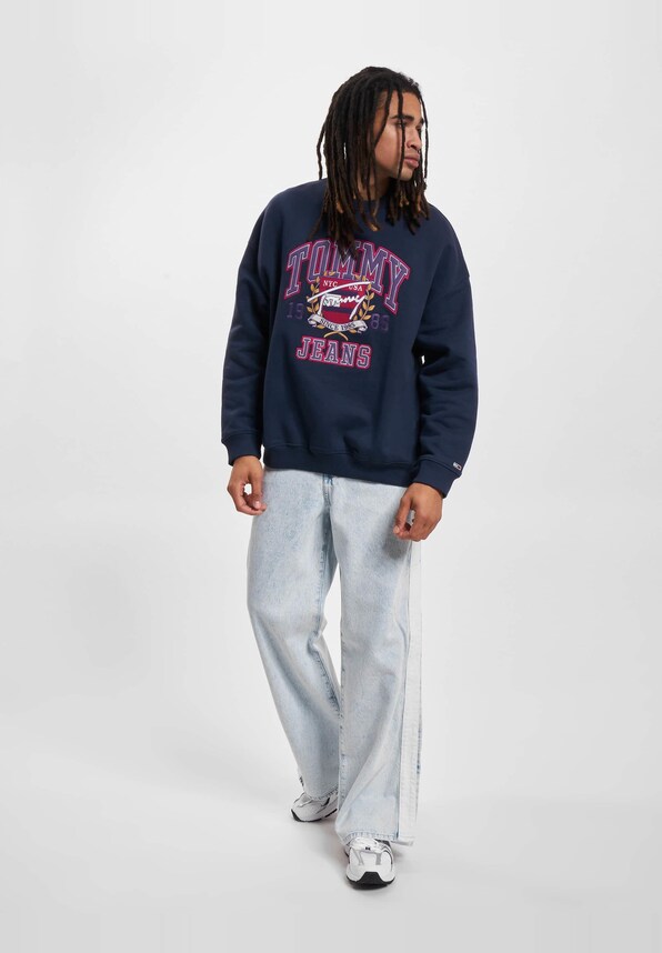 Tommy Jeans College Crew Sweater-5