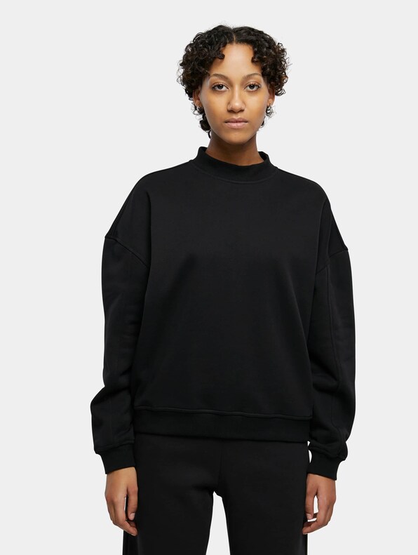 Ladies Oversized Organic Crewneck-2