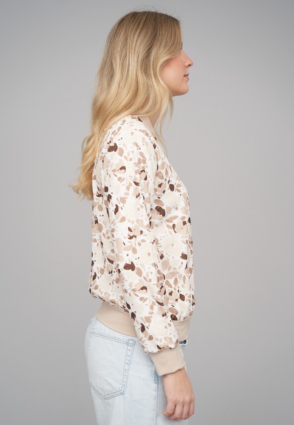 Bomber Blouson Jacket Flowers-3