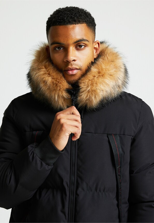 NAVAX HOODED BOMBER JACKET-4