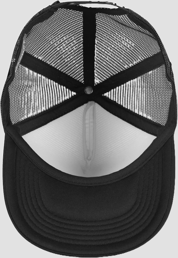 BEWARE SIGN TRUCKER HAT-2