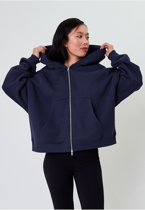 Boyfriend Zip Hoodie-0