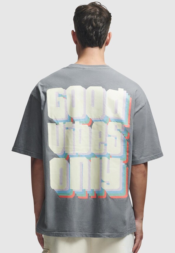 2Y Good Vibes Only Oversize Tee-10