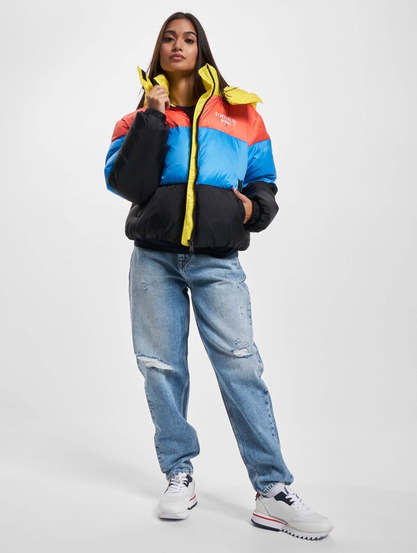 Tommy Jeans Colorblock Puffer Jacket-7