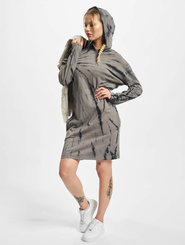Ladies Oversized Tie Dye Hoody-4