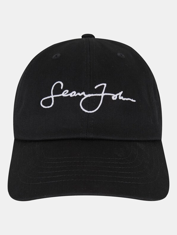 Sean John Script Logo Denim Cap-1