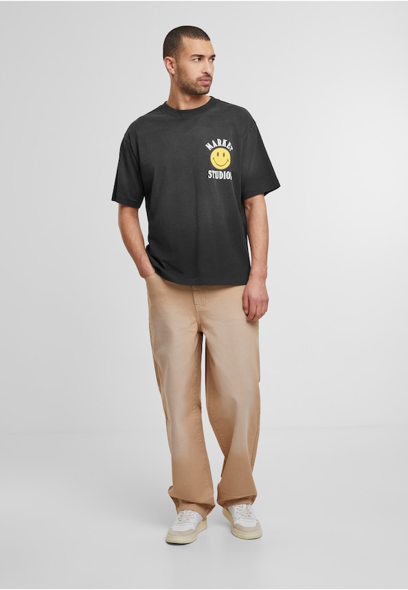 SMILEY LOCKUP T-SHIRT-2