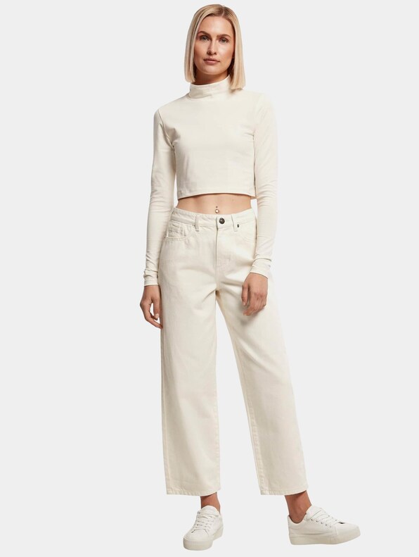 Ladies Organic Cropped Turtelneck-3