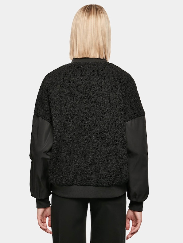 Ladies Oversized Sherpa-1
