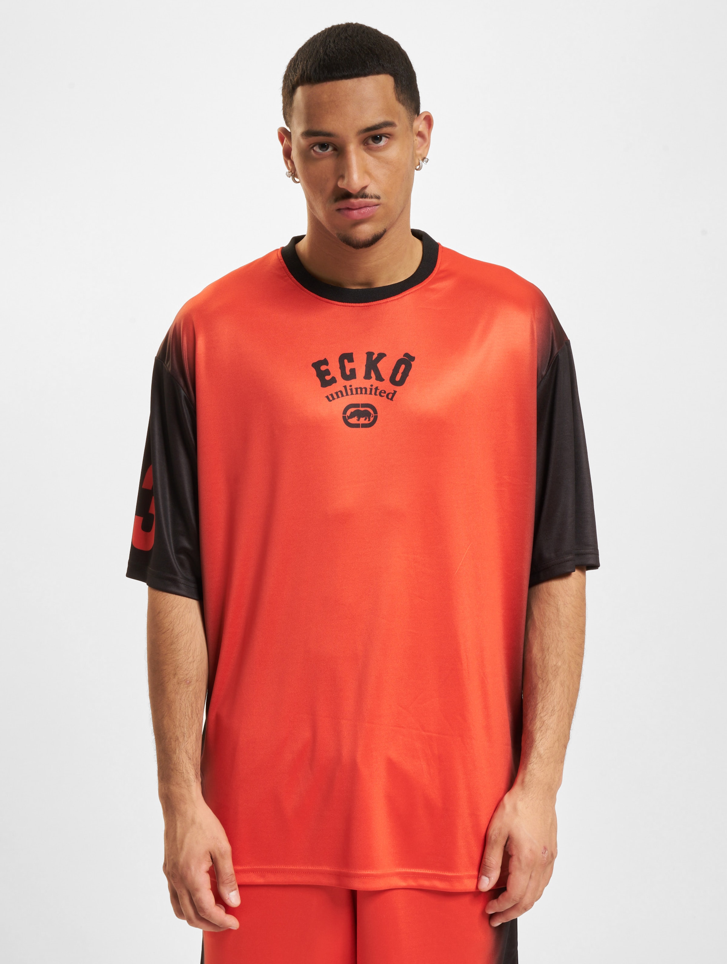 Ecko Unltd. Faded Soccer T-Shirts Männer,Unisex op kleur rood, Maat XL