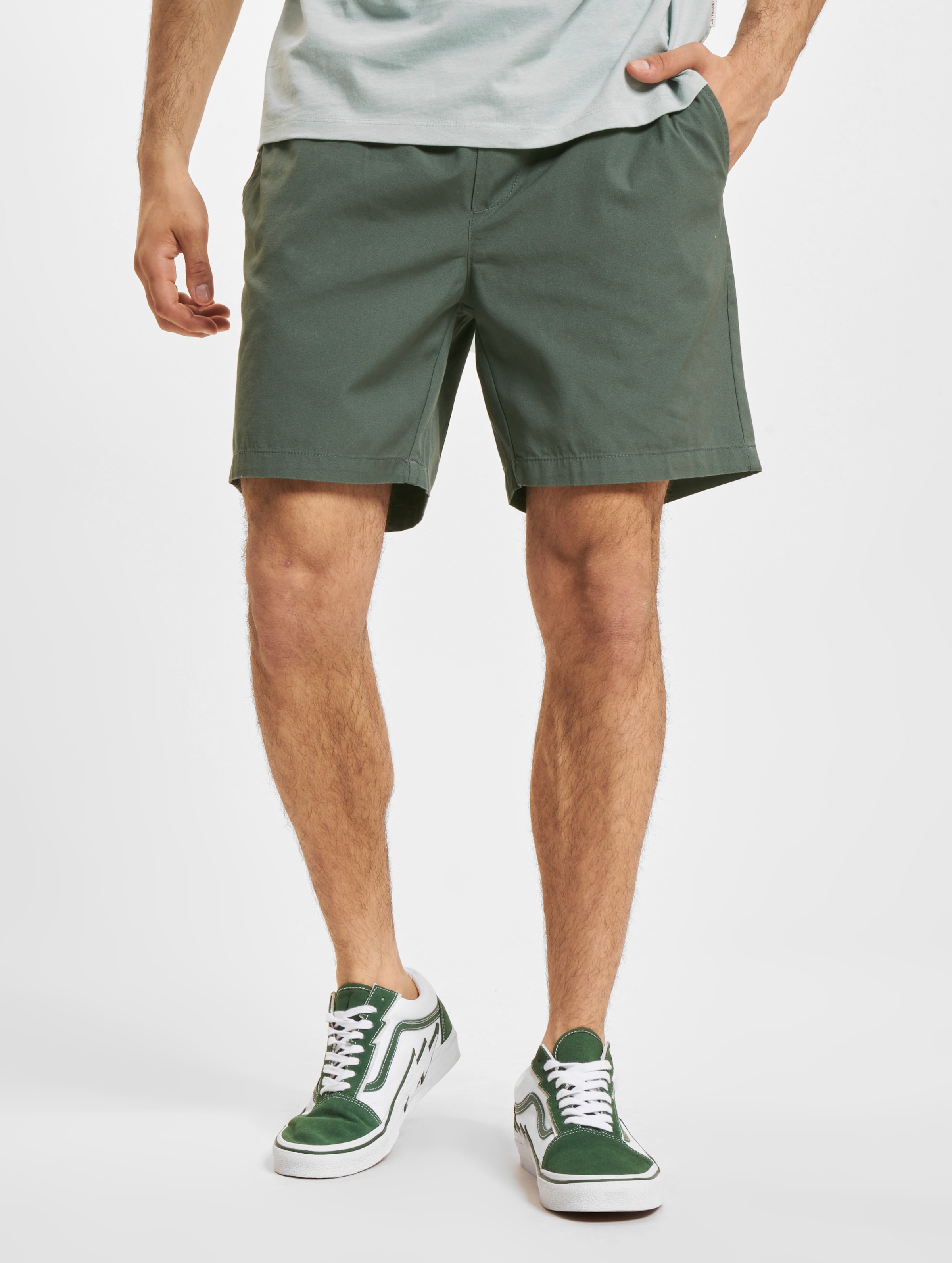 Only & Sons Tel Life 0119 Shorts Mannen op kleur groen, Maat XS