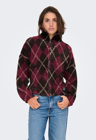 Only Eline Life Zip Teddy Übergangsjacken