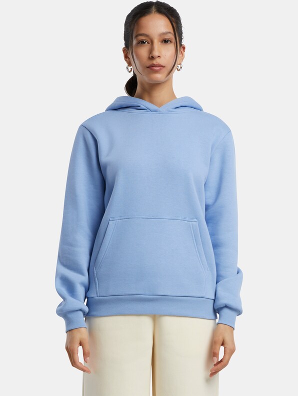 Build Your Brand Ladies Fluffy Hoody-2