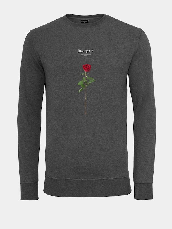 Lost Youth Rose Crewneck -0