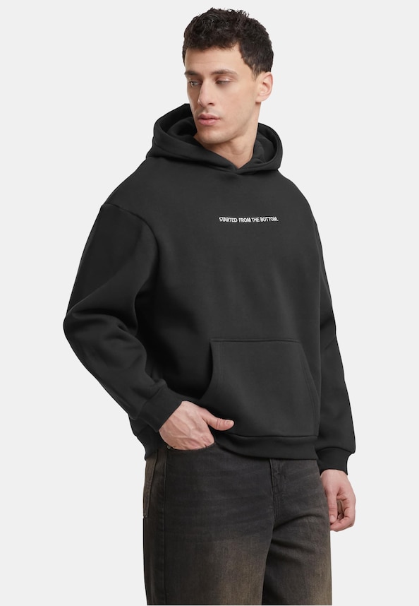 Started From The Bottom EMB Fluffy Hoody-0
