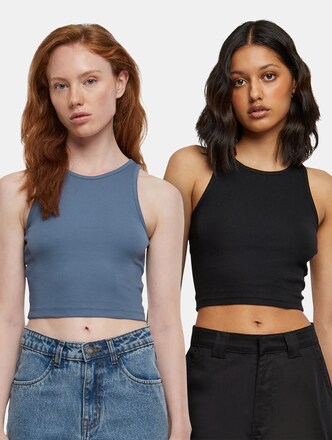 Cropped Rib Top