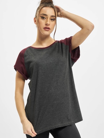 Ladies Contrast Raglan 