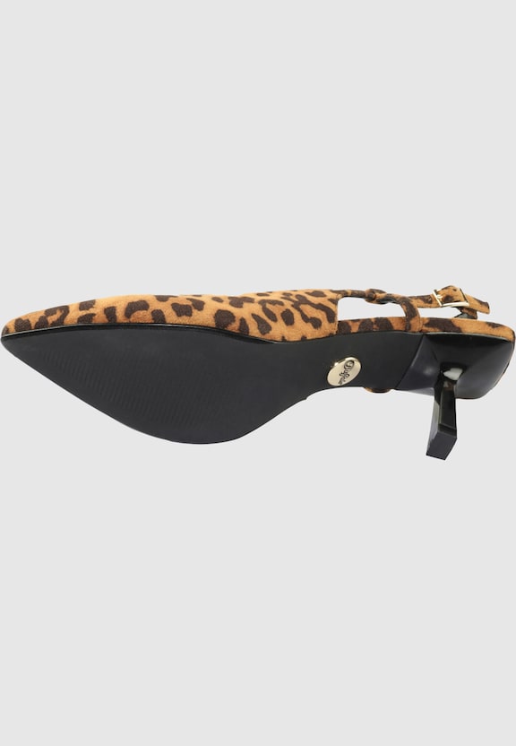 Sling Back- Vegan Suede-5