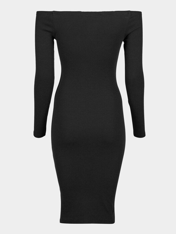 Off Shoulder Longsleeve Rib-3