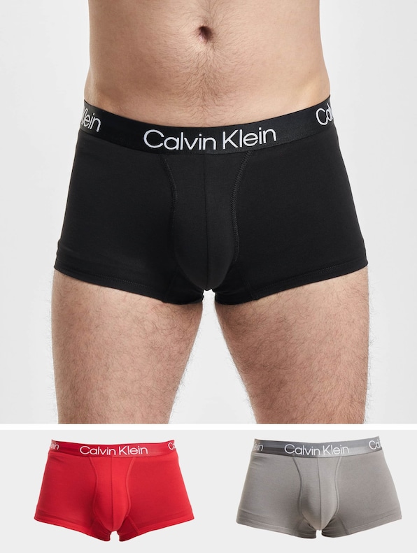 Calvin Klein Underwear Trunk 3 Pack Shorts Black/ Exact/-0