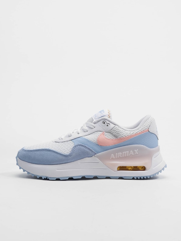 Nike Air Max Systm Sneakers White/Pink Bloom/Cobalt Bliss/Pearl-1