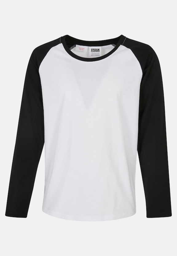 Urban Classics Girls Contrast Raglan Longsleeve-0