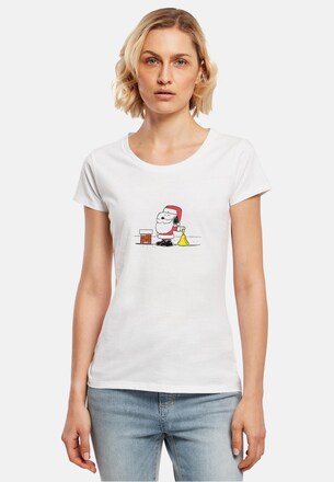 Ladies Peanuts Snoopy Santa Basic
