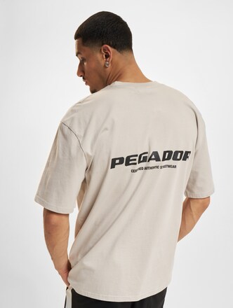 PEGADOR Colne Logo Oversized T-Shirts