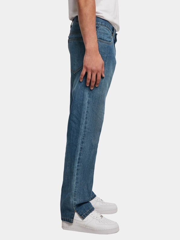Straight Slit Jeans-3