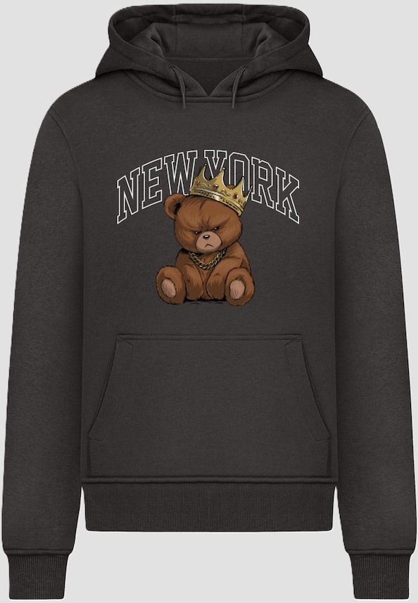 NY Crowned Bear Hoody-2