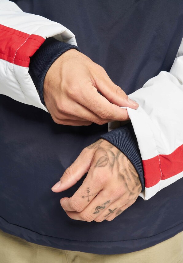 3-Tone Padded Pull Over Hooded-3