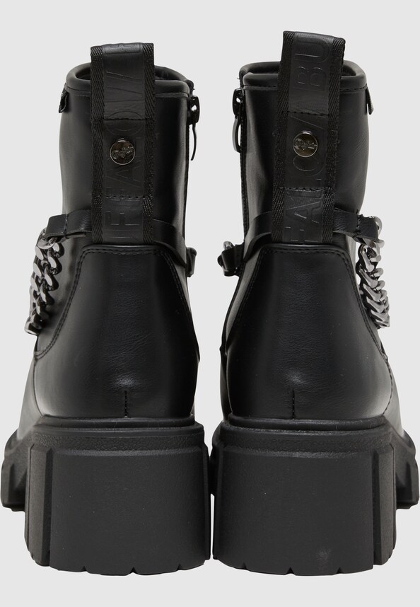 ZORA SOCK BOOTIE CHAIN - VEGAN NAPPA-1