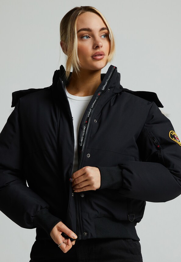 W OLIVIA HOODED BOMBER JACKET-5
