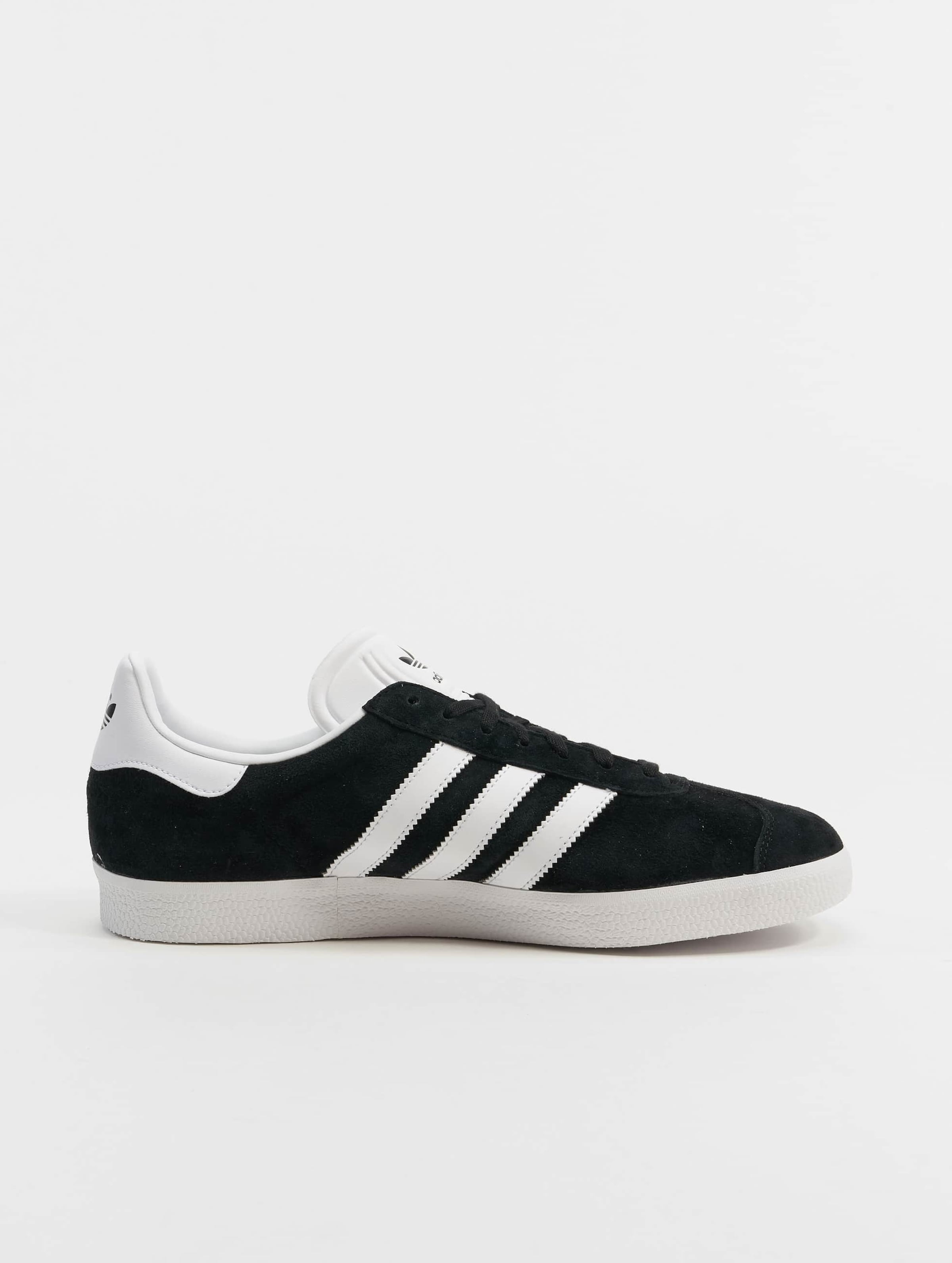 Adidas originals gazelle sneakers in clearance black