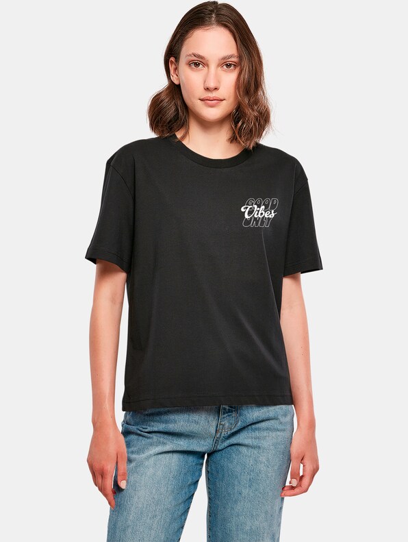 Good Vibes Wording Puff Print-0