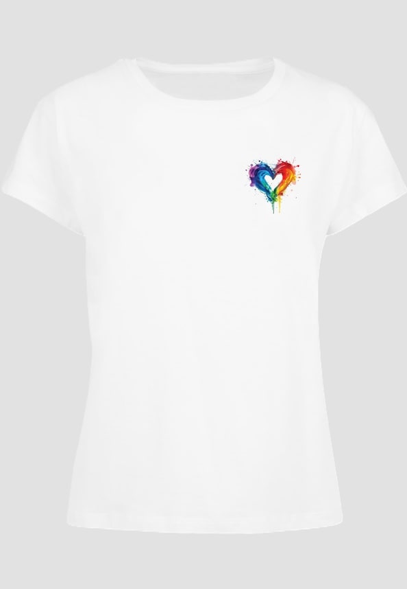 Ladies Pride Splash Tee-2