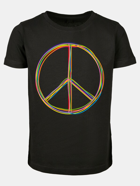 Girls Peace - Multicolor Short Sleeve -0