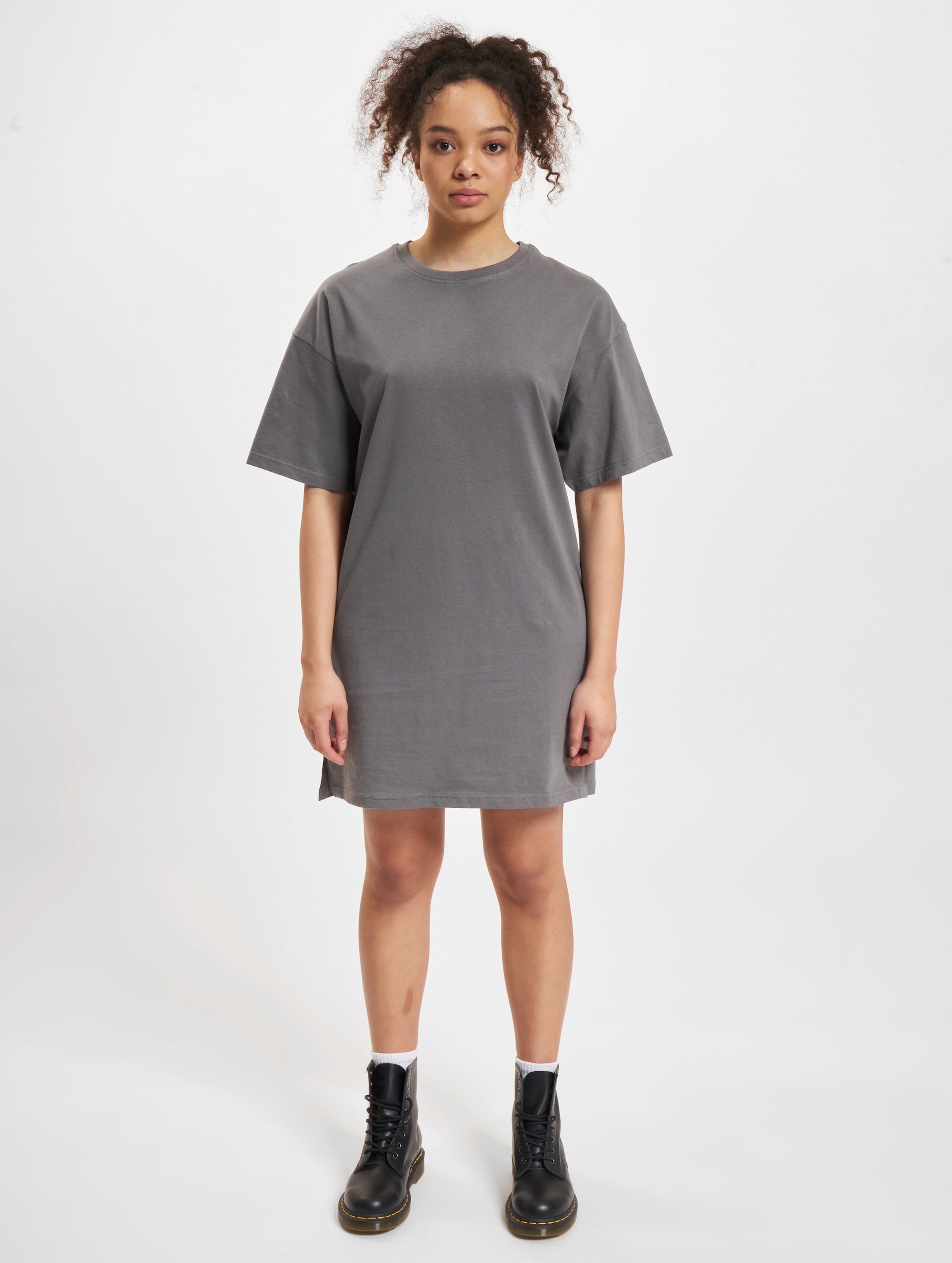 DEF Mini Kleider Vrouwen op kleur grijs, Maat XS
