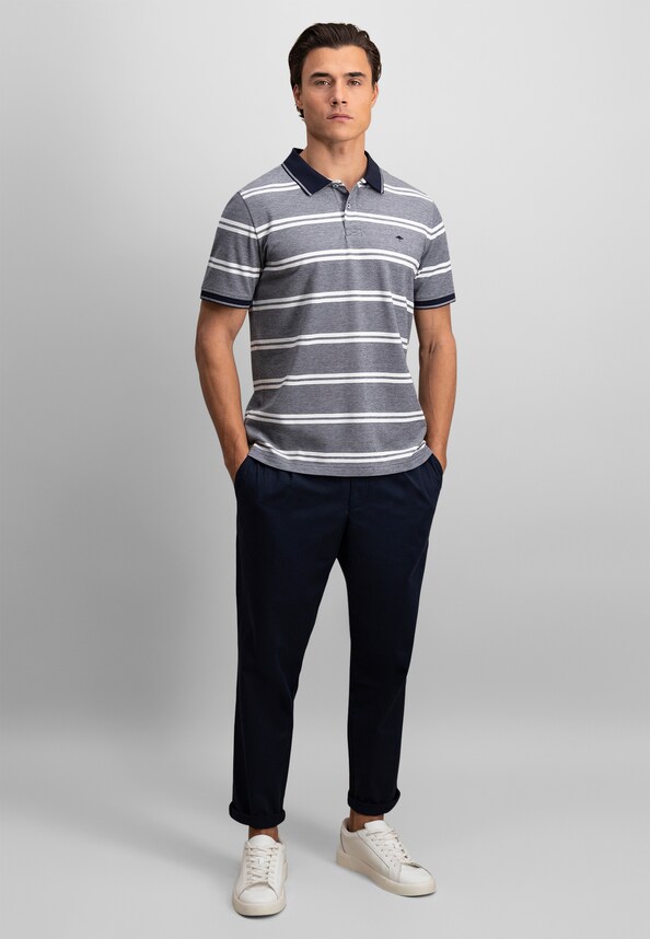 Polo 2-Tone stripe-1