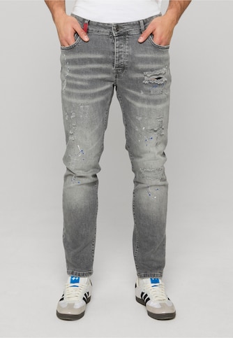 LEONARDO RIPPED SLIM FIT JEANS
