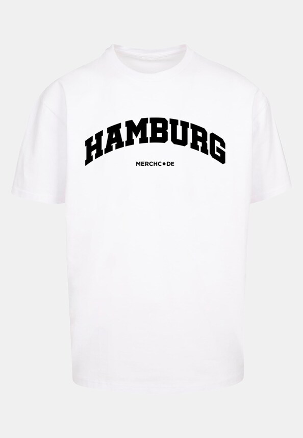 Hamburg Wording - Heavy Oversize Tee-4
