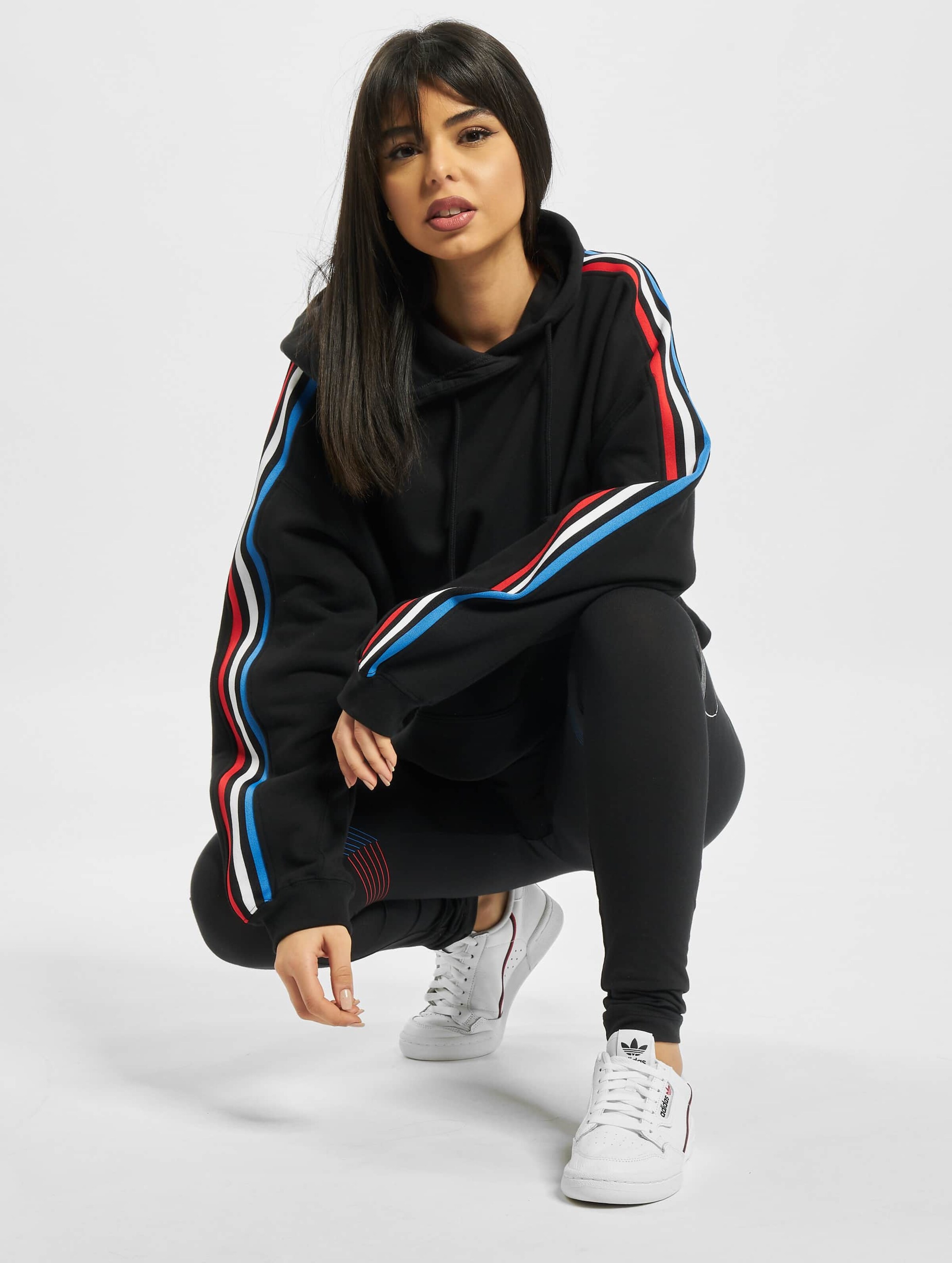 Adidas tri hot sale color hoodie