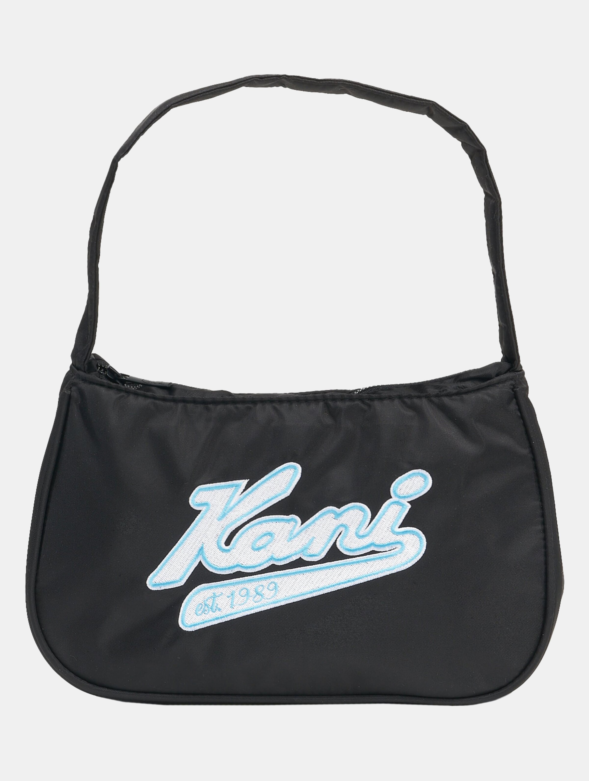 Karl Kani KA232-004-1 KK Varsity Handbag Vrouwen op kleur zwart, Maat ONE_SIZE