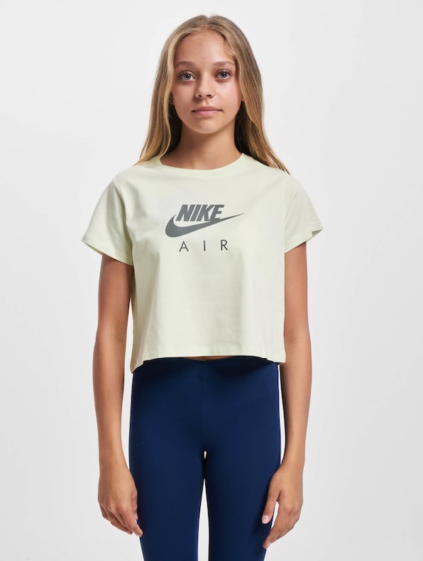 Nike NSW Air Crop T-Shirt Lime-2